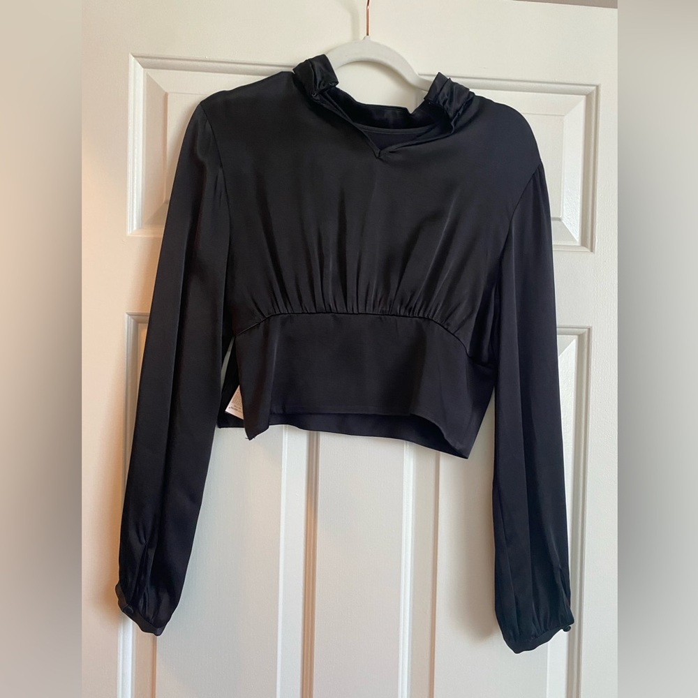 Black Zara blouse. Never worn
